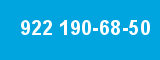 922 190-68-50